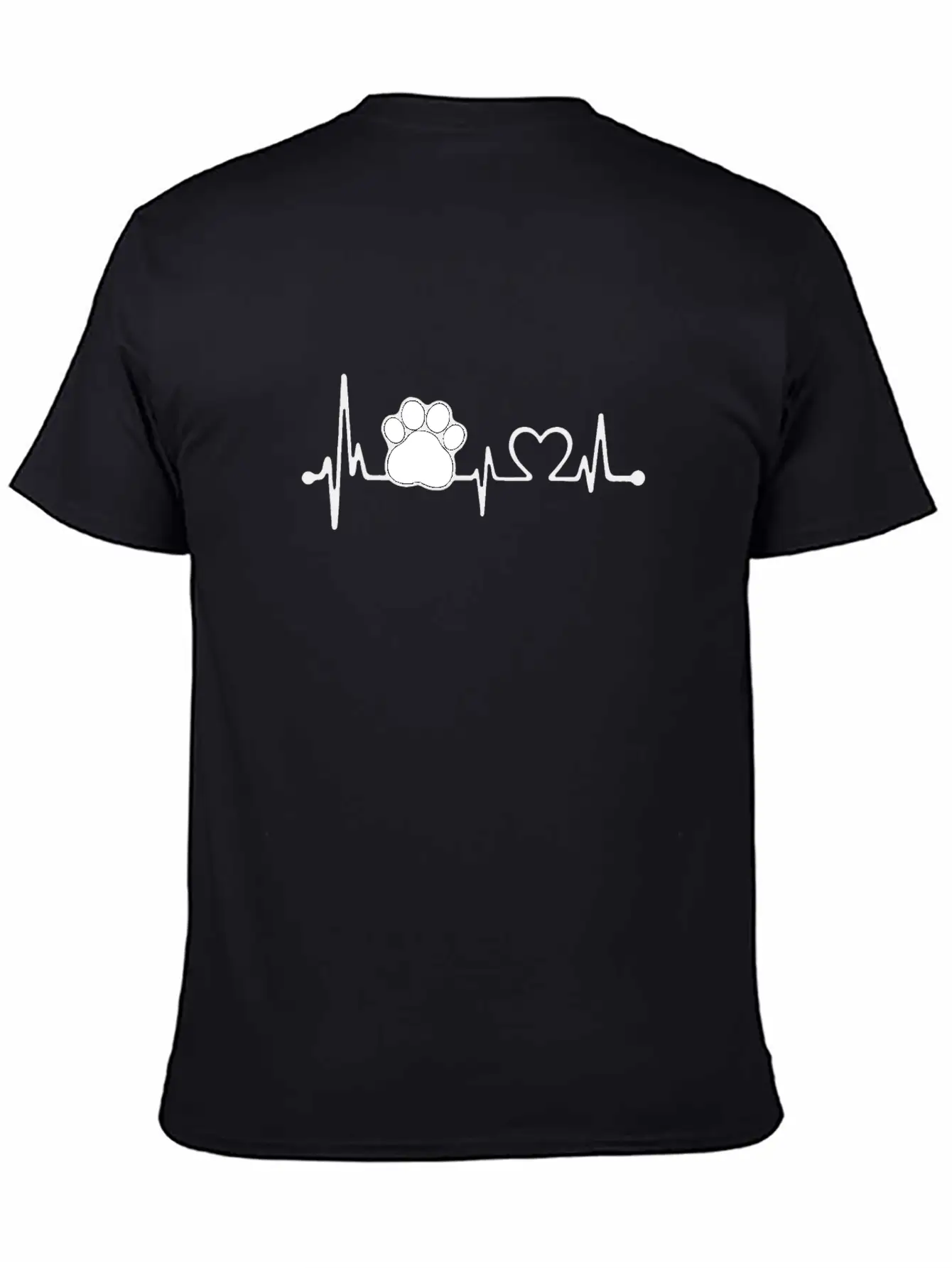 Love Dog Unisex Short Sleeve Soft Cotton T-Shirt – Casual Everyday Wear