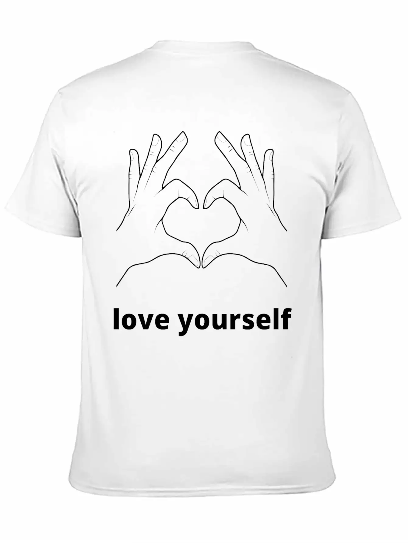 Love For Yourself Essential Cotton Tee For Daily Outfits – Unisex Style