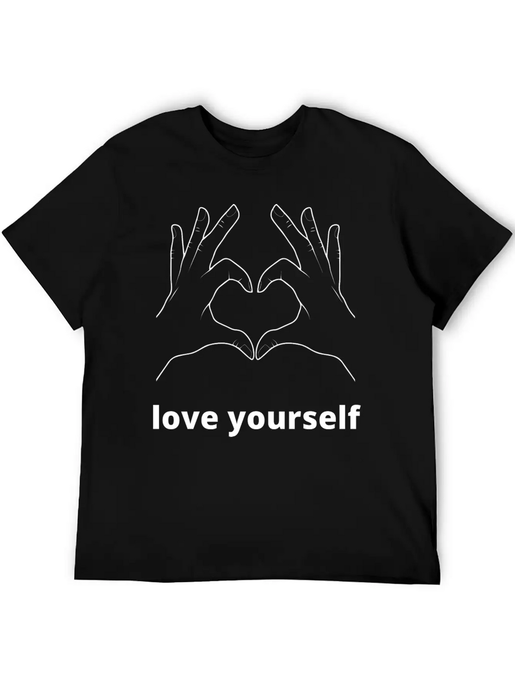 Love For Yourself Essential Cotton Tee For Daily Outfits – Unisex Style
