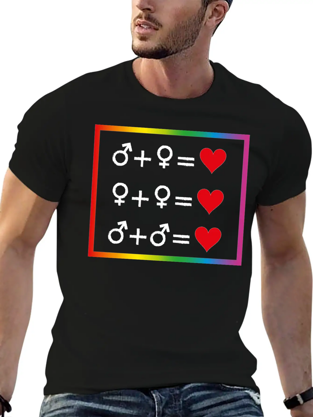Love Is Equal W Casual Graphic T-Shirt – Simple And Comfortable Daily Wear