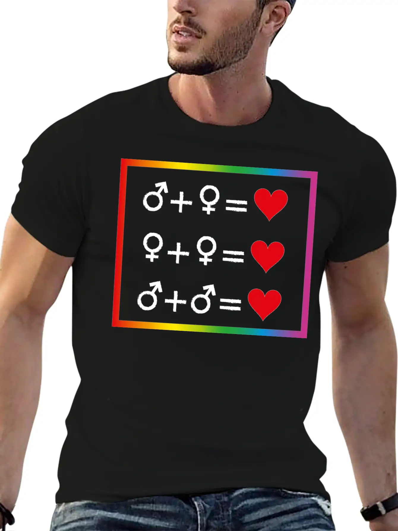 Love Is Equal W Casual Graphic T-Shirt – Simple And Comfortable Daily Wear