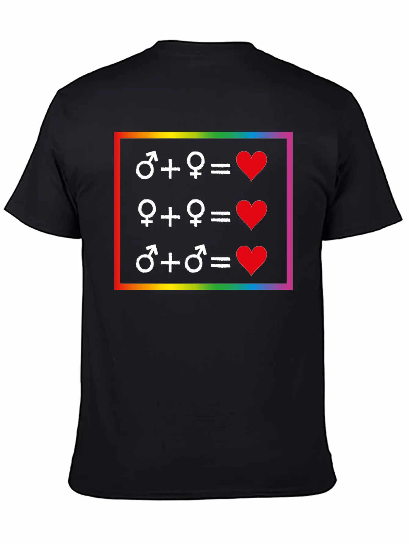 Love Is Equal W Casual Graphic T-Shirt – Simple And Comfortable Daily Wear