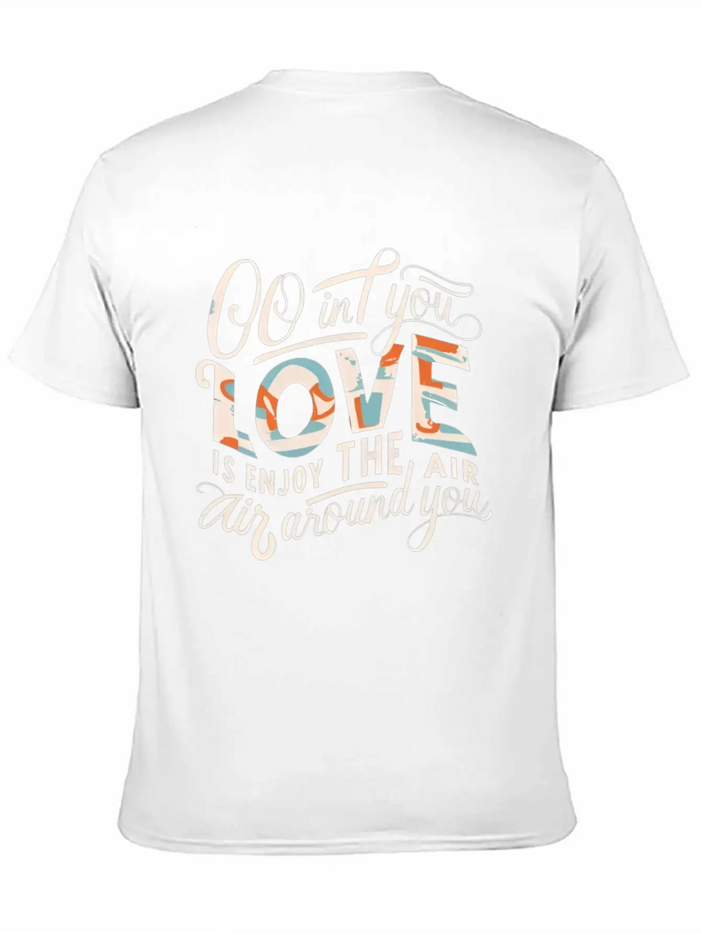 Love Is In The Air Unisex Casual T-Shirt – Clean Design For Daily Comfort