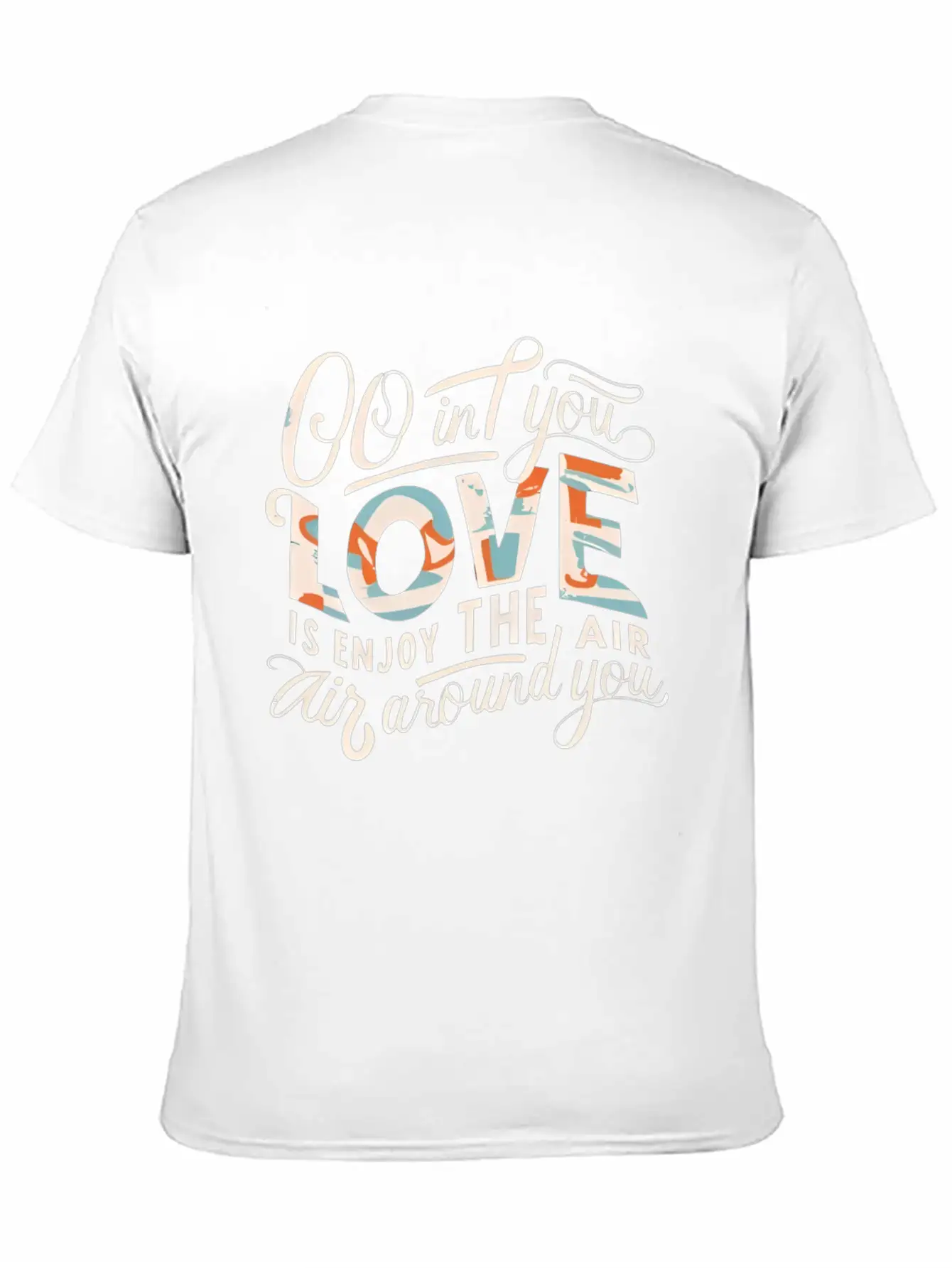Love Is In The Air Unisex Casual T-Shirt – Clean Design For Daily Comfort