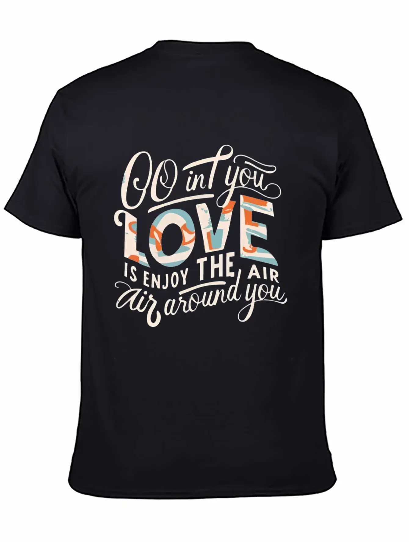 Love Is In The Air Unisex Casual T-Shirt – Clean Design For Daily Comfort
