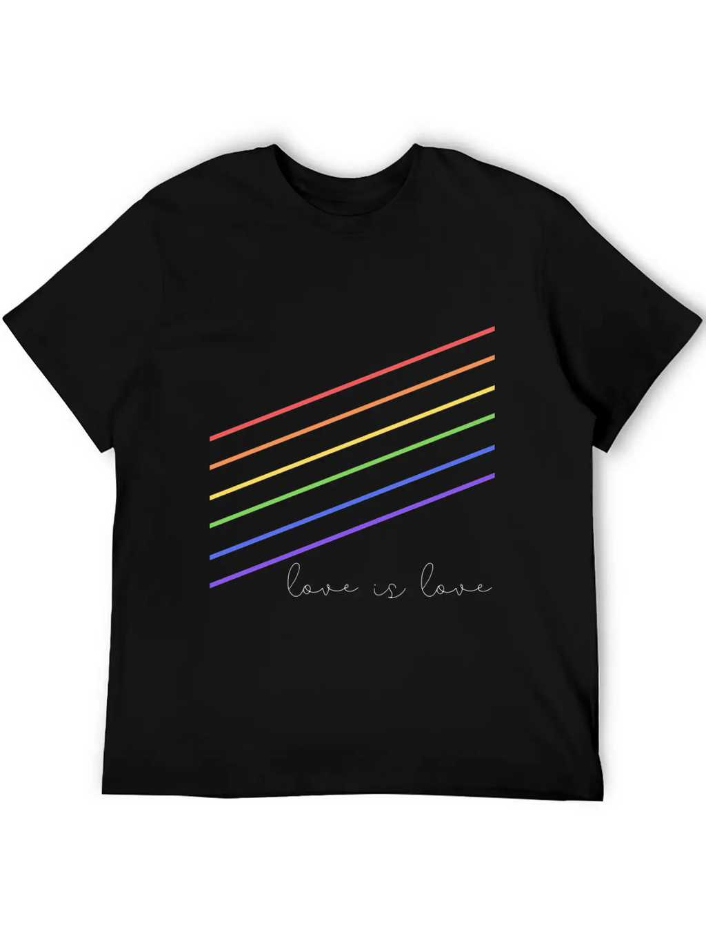 Love Is Love Unisex Casual T-Shirt – Clean Design For Daily Comfort