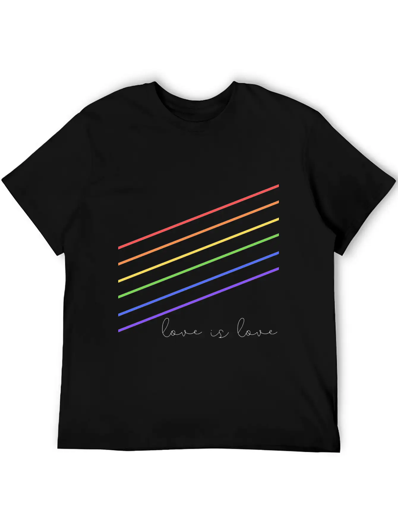 Love Is Love Unisex Casual T-Shirt – Clean Design For Daily Comfort