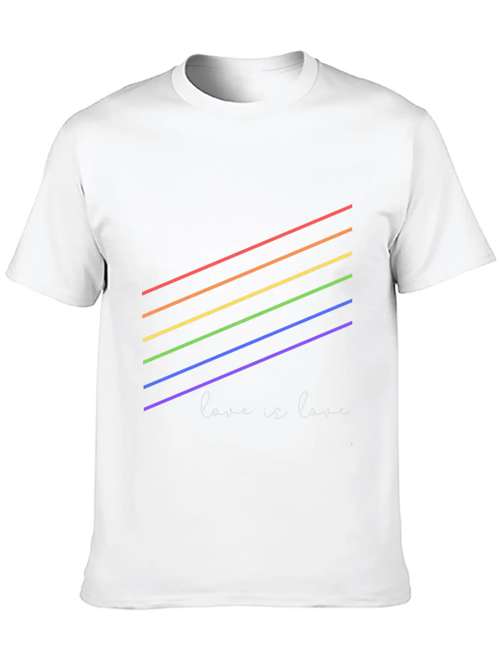 Love Is Love Unisex Casual T-Shirt – Clean Design For Daily Comfort