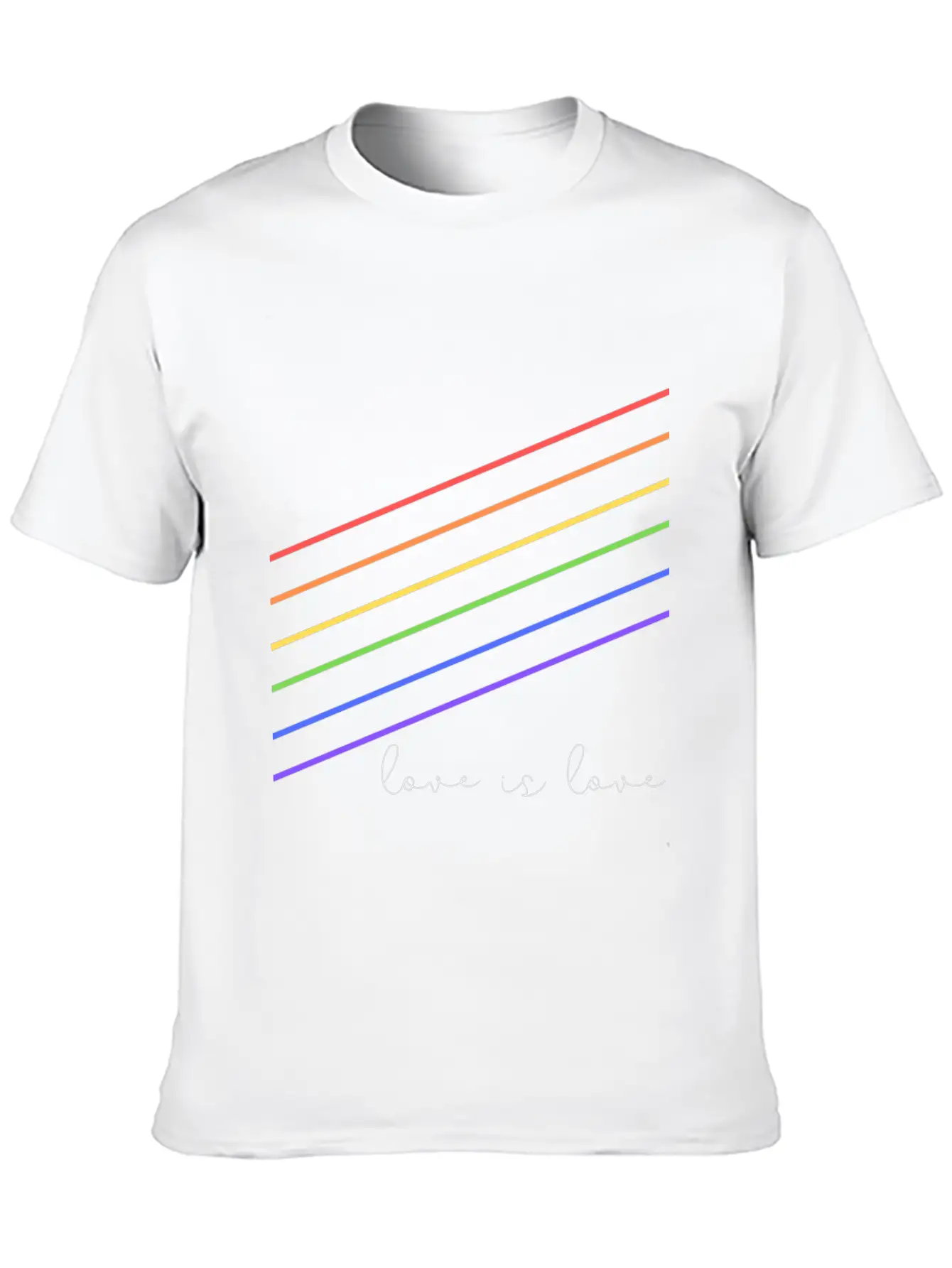 Love Is Love Unisex Casual T-Shirt – Clean Design For Daily Comfort