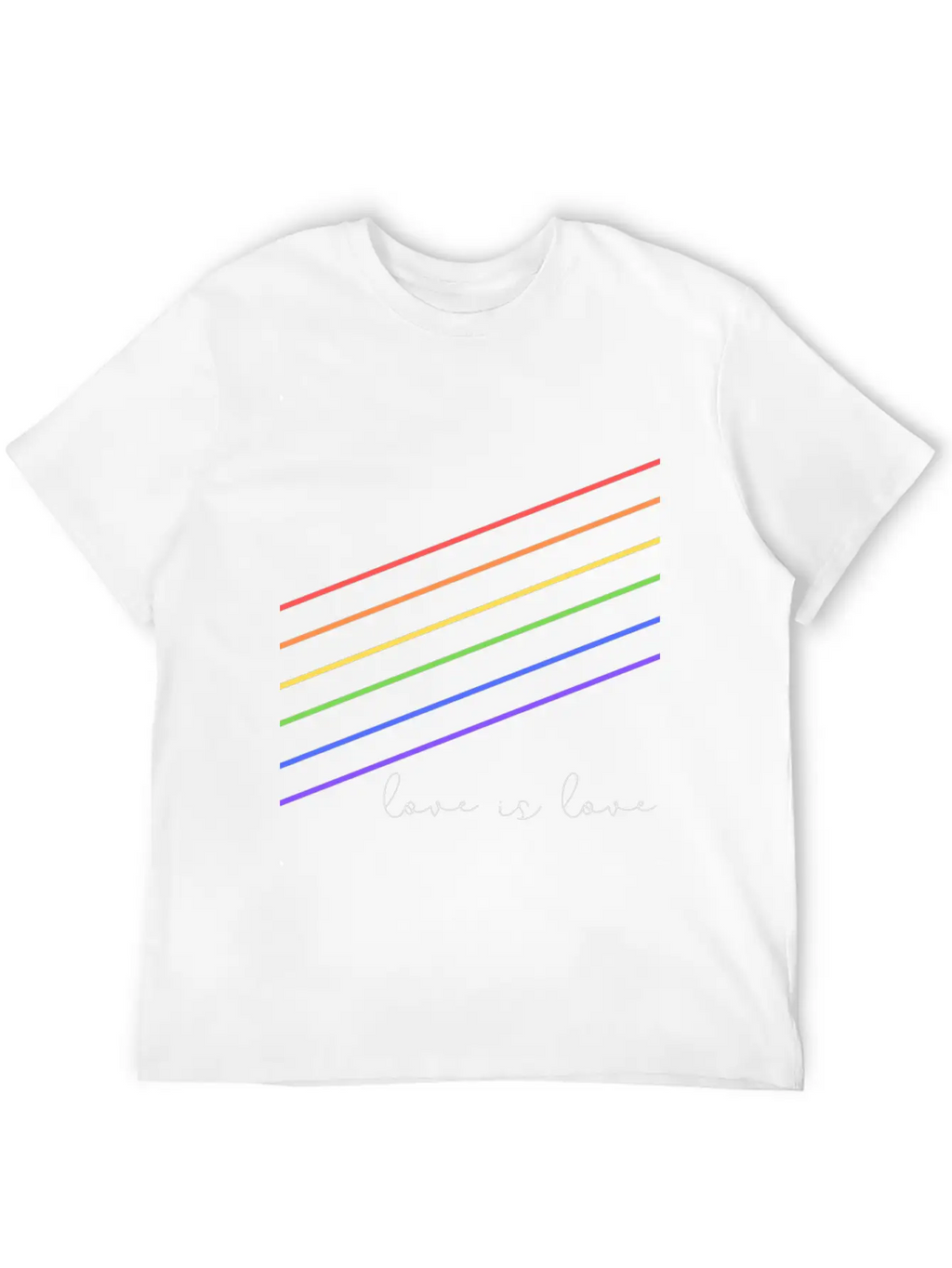 Love Is Love Unisex Casual T-Shirt – Clean Design For Daily Comfort