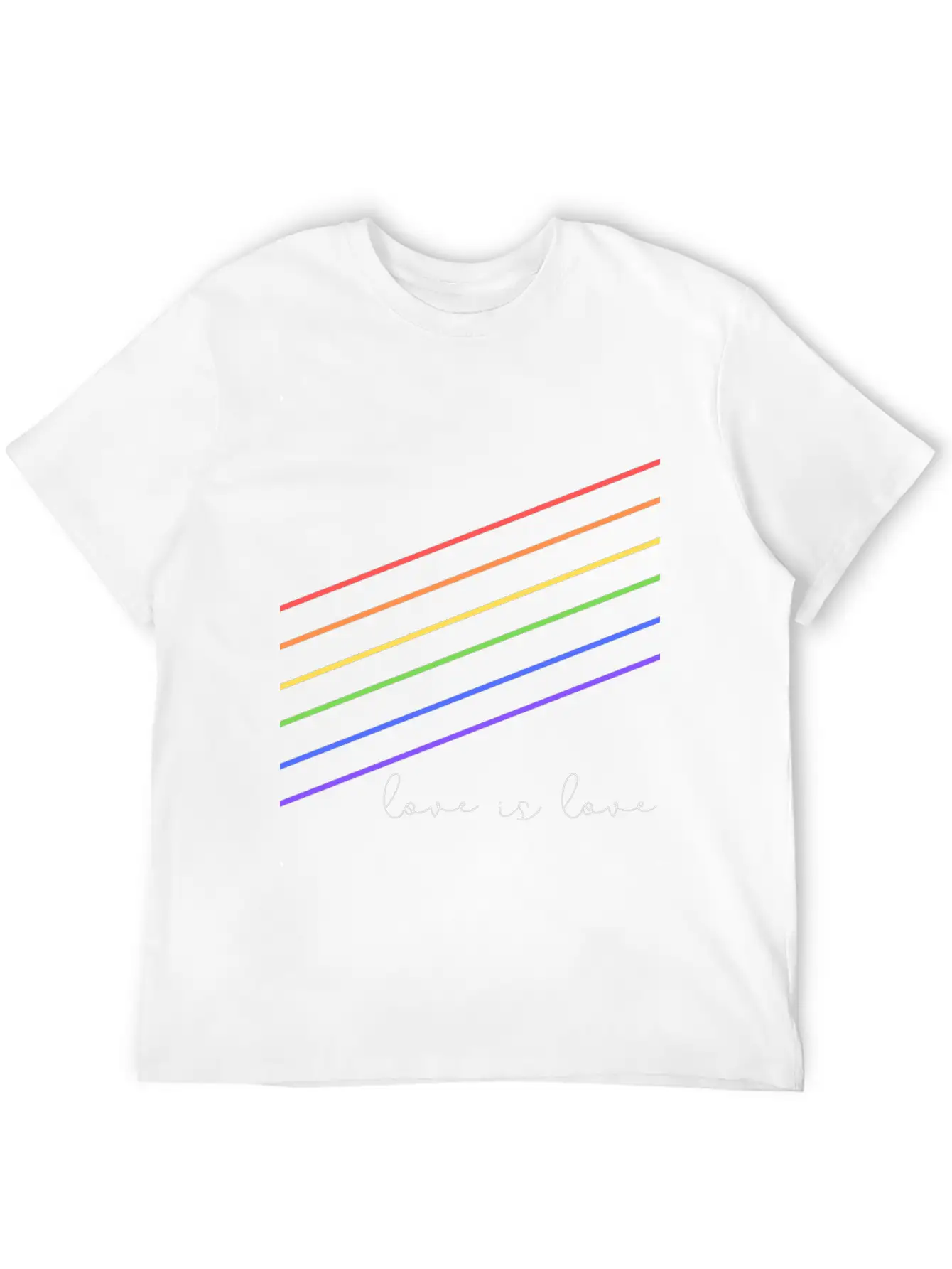Love Is Love Unisex Casual T-Shirt – Clean Design For Daily Comfort
