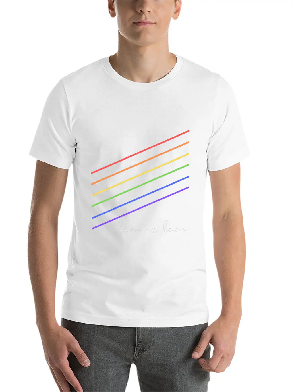 Love Is Love Unisex Casual T-Shirt – Clean Design For Daily Comfort