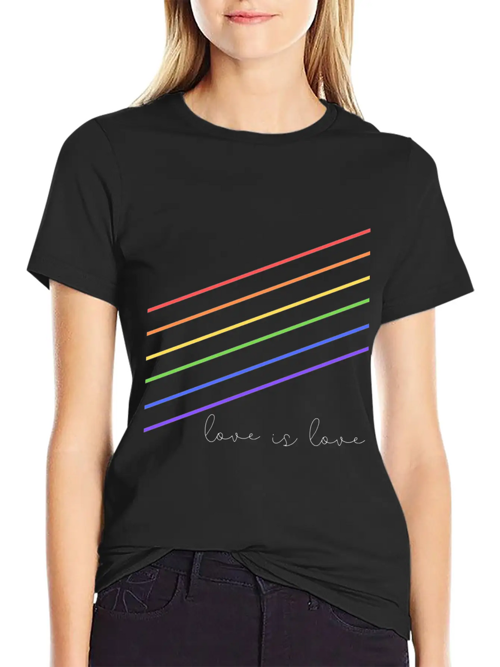 Love Is Love Unisex Casual T-Shirt – Clean Design For Daily Comfort
