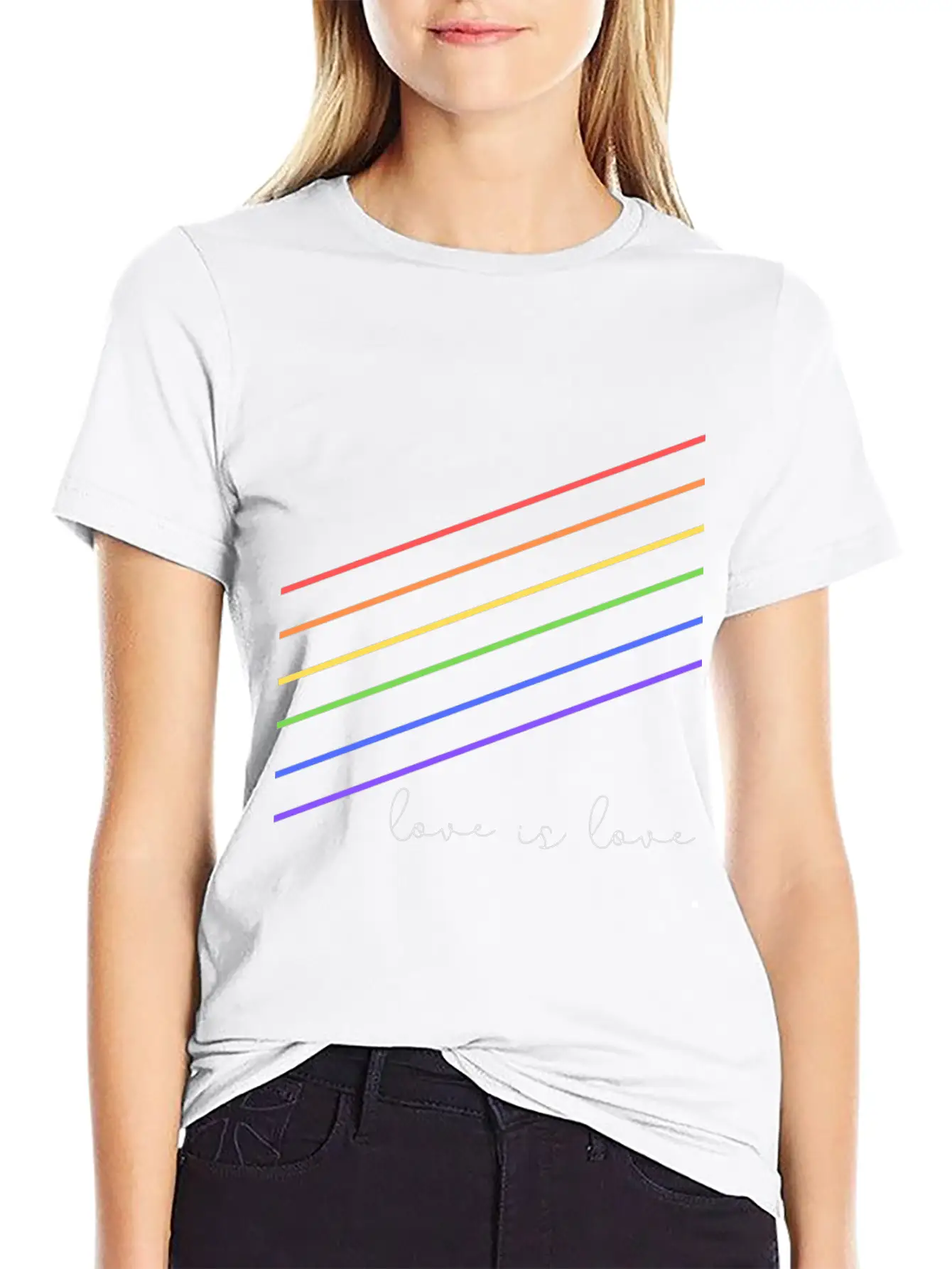 Love Is Love Unisex Casual T-Shirt – Clean Design For Daily Comfort