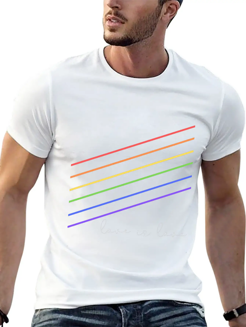 Love Is Love Unisex Casual T-Shirt – Clean Design For Daily Comfort