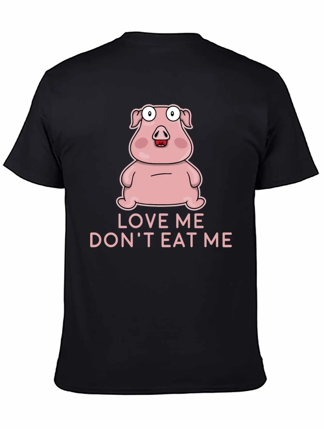 Love Me Don't Eat Me - Vegan Apparel Unisex Casual T-Shirt – Clean Design For Daily Comfort