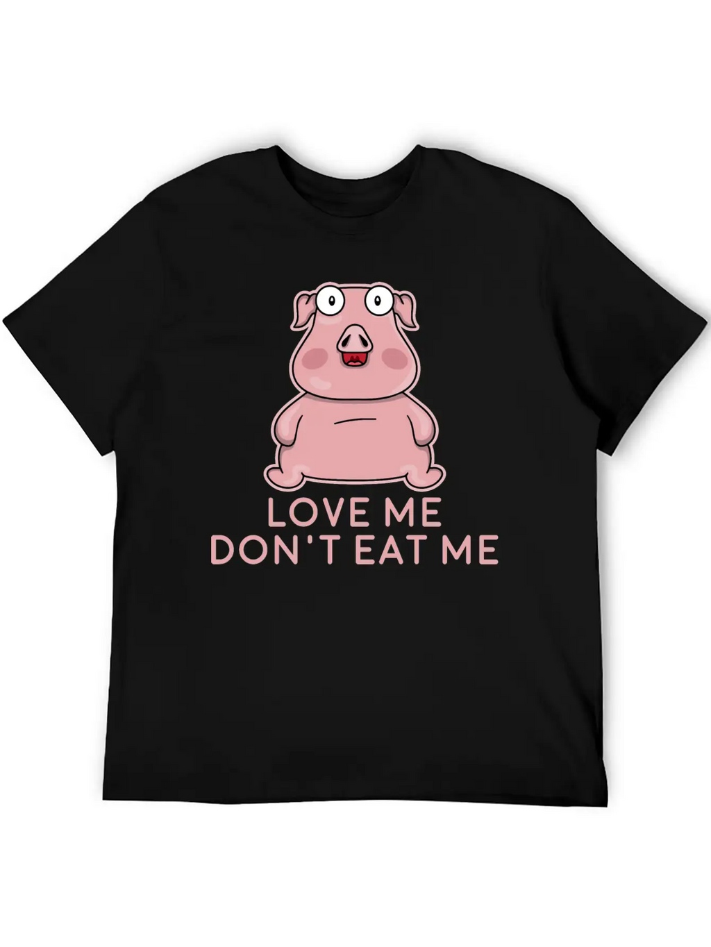 Love Me Don't Eat Me - Vegan Apparel Unisex Casual T-Shirt – Clean Design For Daily Comfort