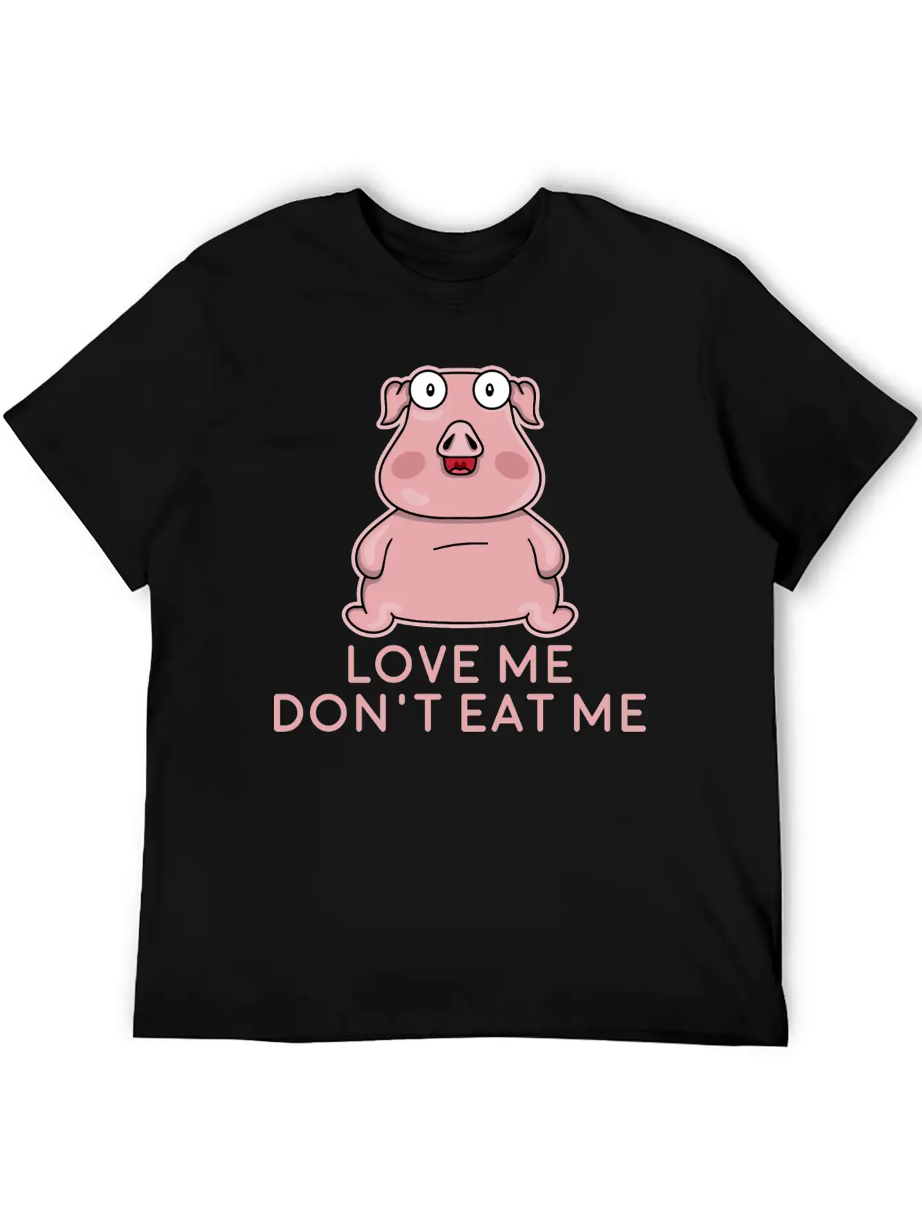 Love Me Don't Eat Me - Vegan Apparel Unisex Casual T-Shirt – Clean Design For Daily Comfort