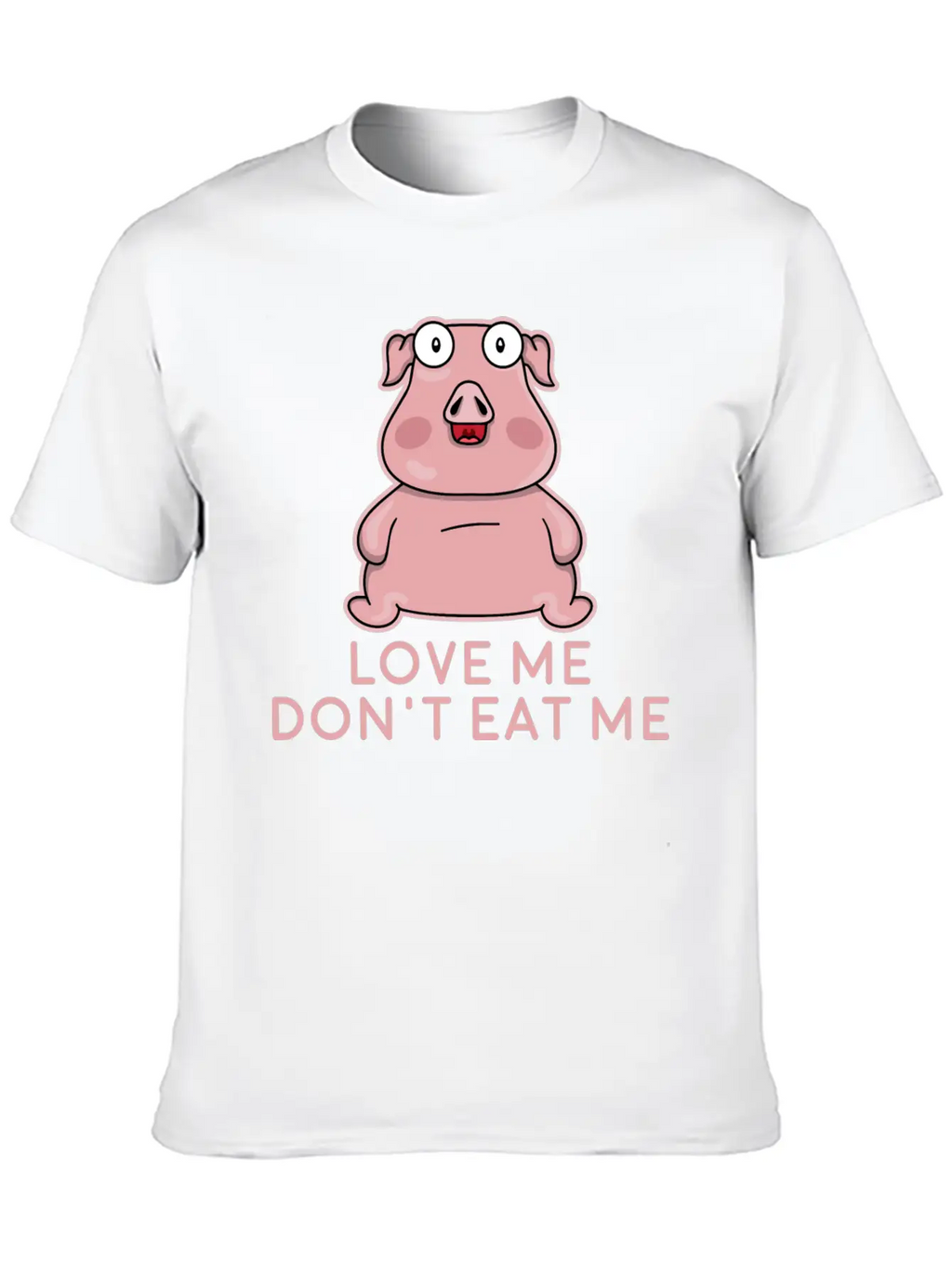 Love Me Don't Eat Me - Vegan Apparel Unisex Casual T-Shirt – Clean Design For Daily Comfort