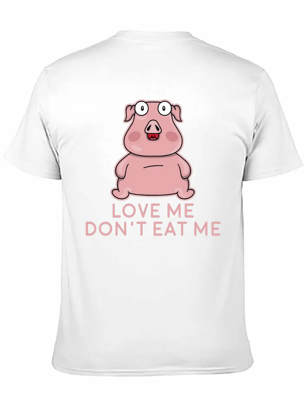 Love Me Don't Eat Me - Vegan Apparel Unisex Casual T-Shirt – Clean Design For Daily Comfort