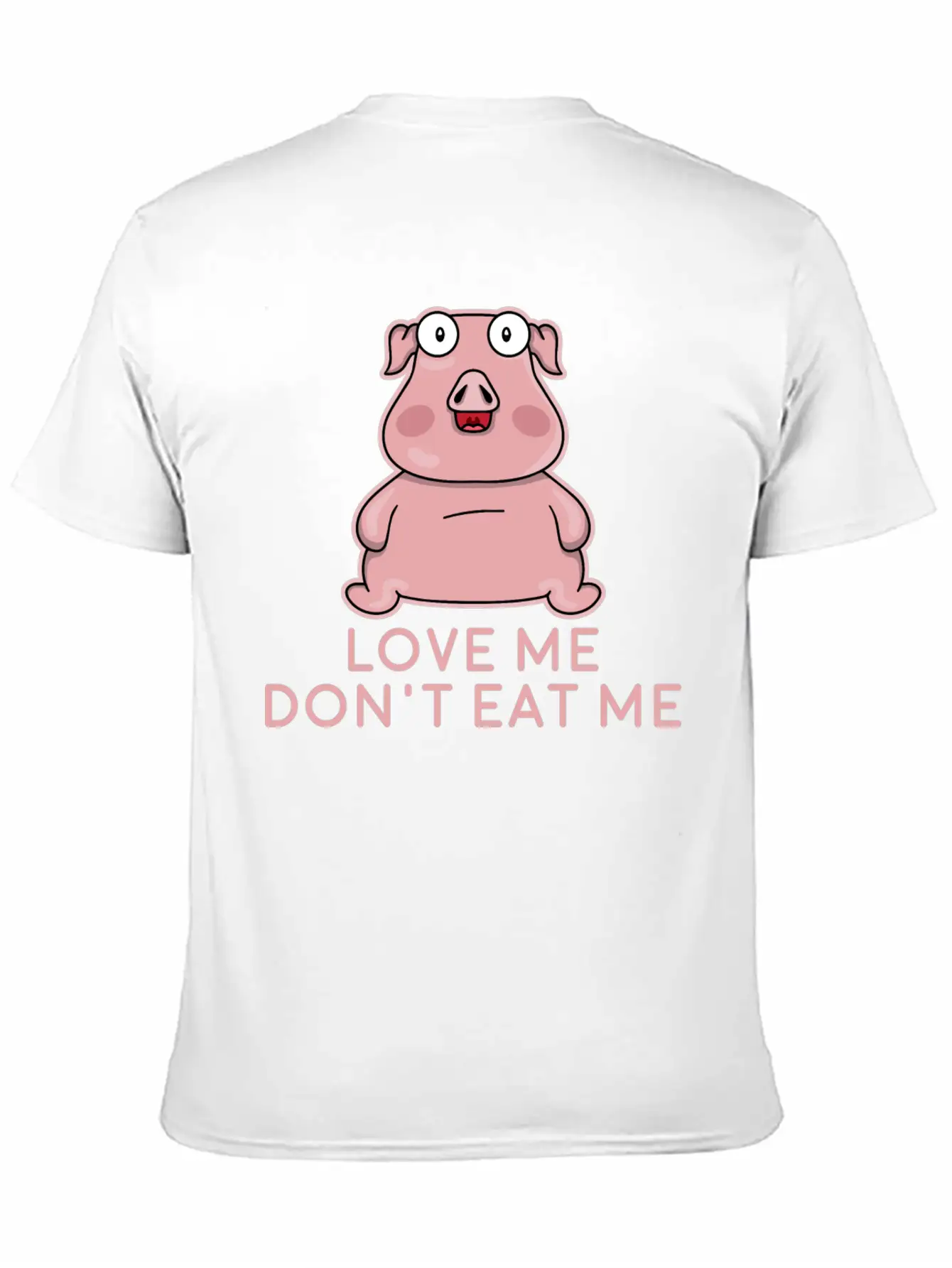 Love Me Don't Eat Me - Vegan Apparel Unisex Casual T-Shirt – Clean Design For Daily Comfort