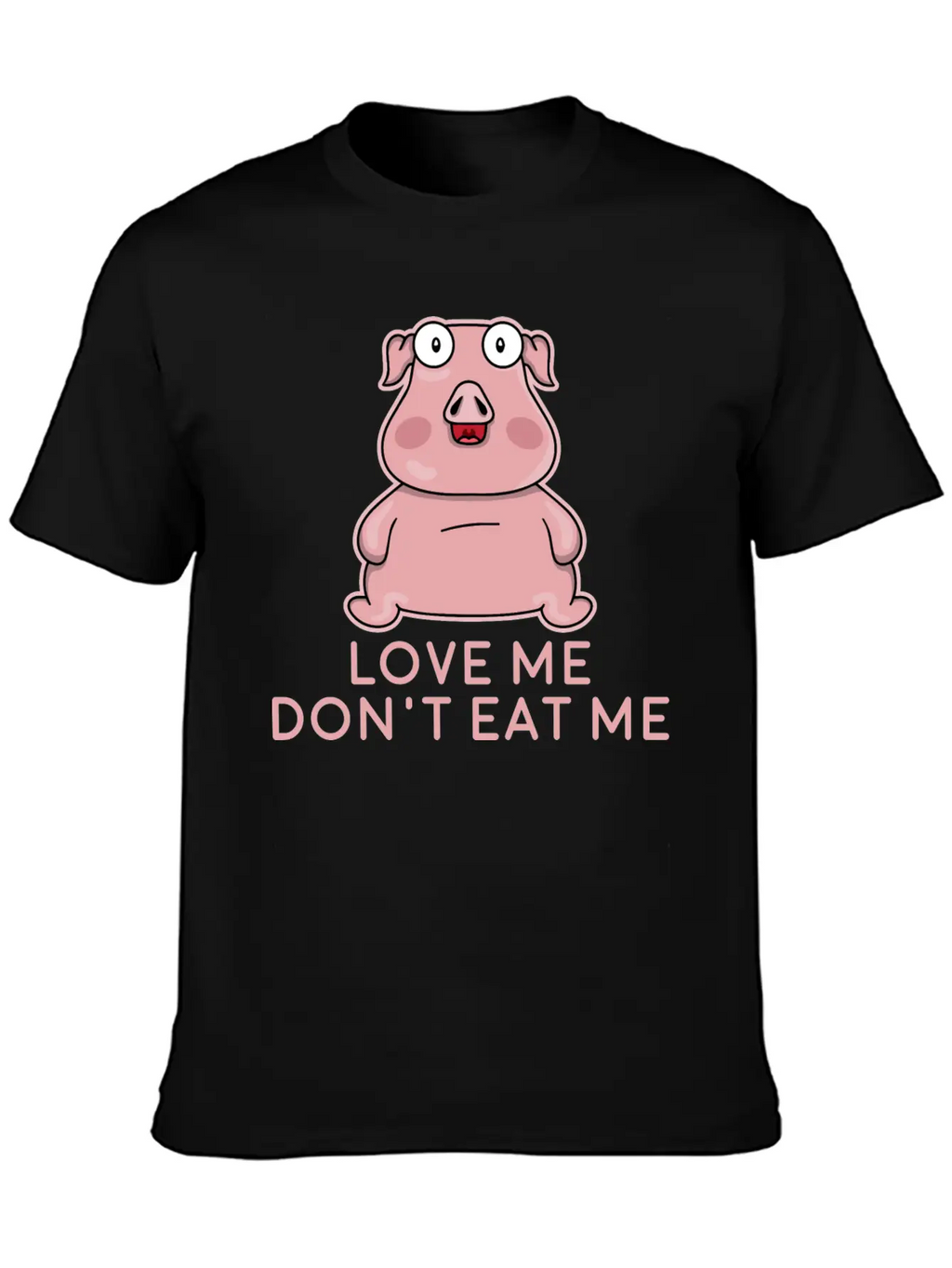 Love Me Don't Eat Me - Vegan Apparel Unisex Casual T-Shirt – Clean Design For Daily Comfort