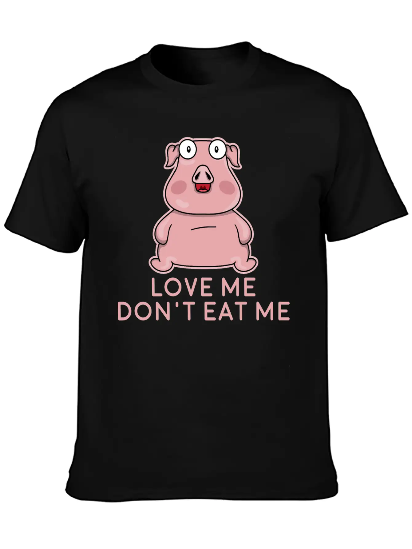 Love Me Don't Eat Me - Vegan Apparel Unisex Casual T-Shirt – Clean Design For Daily Comfort