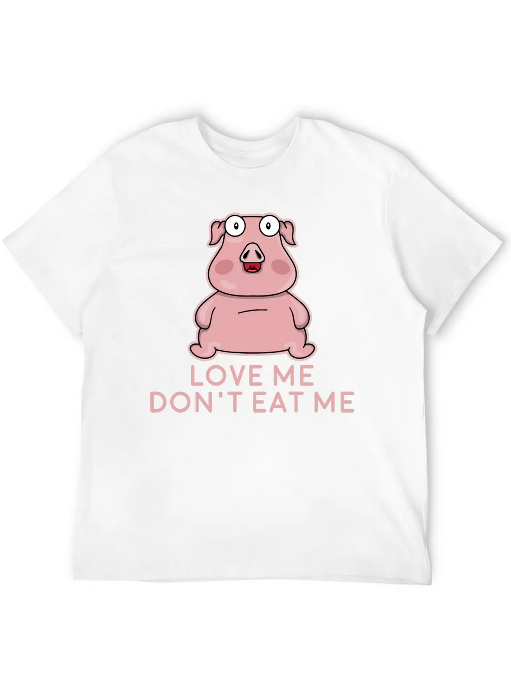 Love Me Don't Eat Me - Vegan Apparel Unisex Casual T-Shirt – Clean Design For Daily Comfort