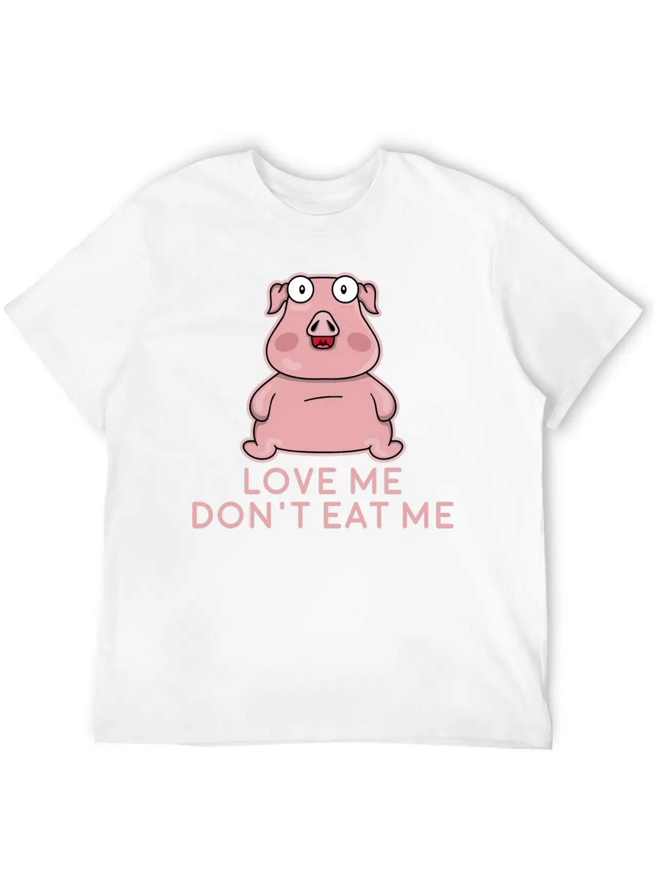 Love Me Don't Eat Me - Vegan Apparel Unisex Casual T-Shirt – Clean Design For Daily Comfort