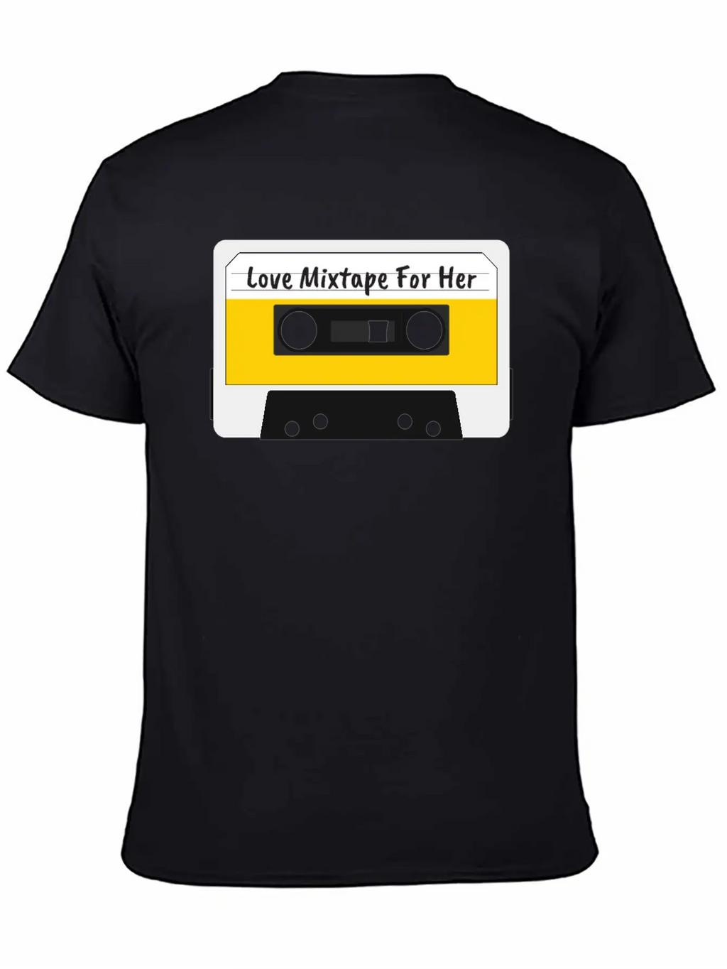 Love Mixtape For Her Cassette Valentines Day Gift Stylish Everyday T-Shirt – Unisex Basic Cotton Tee