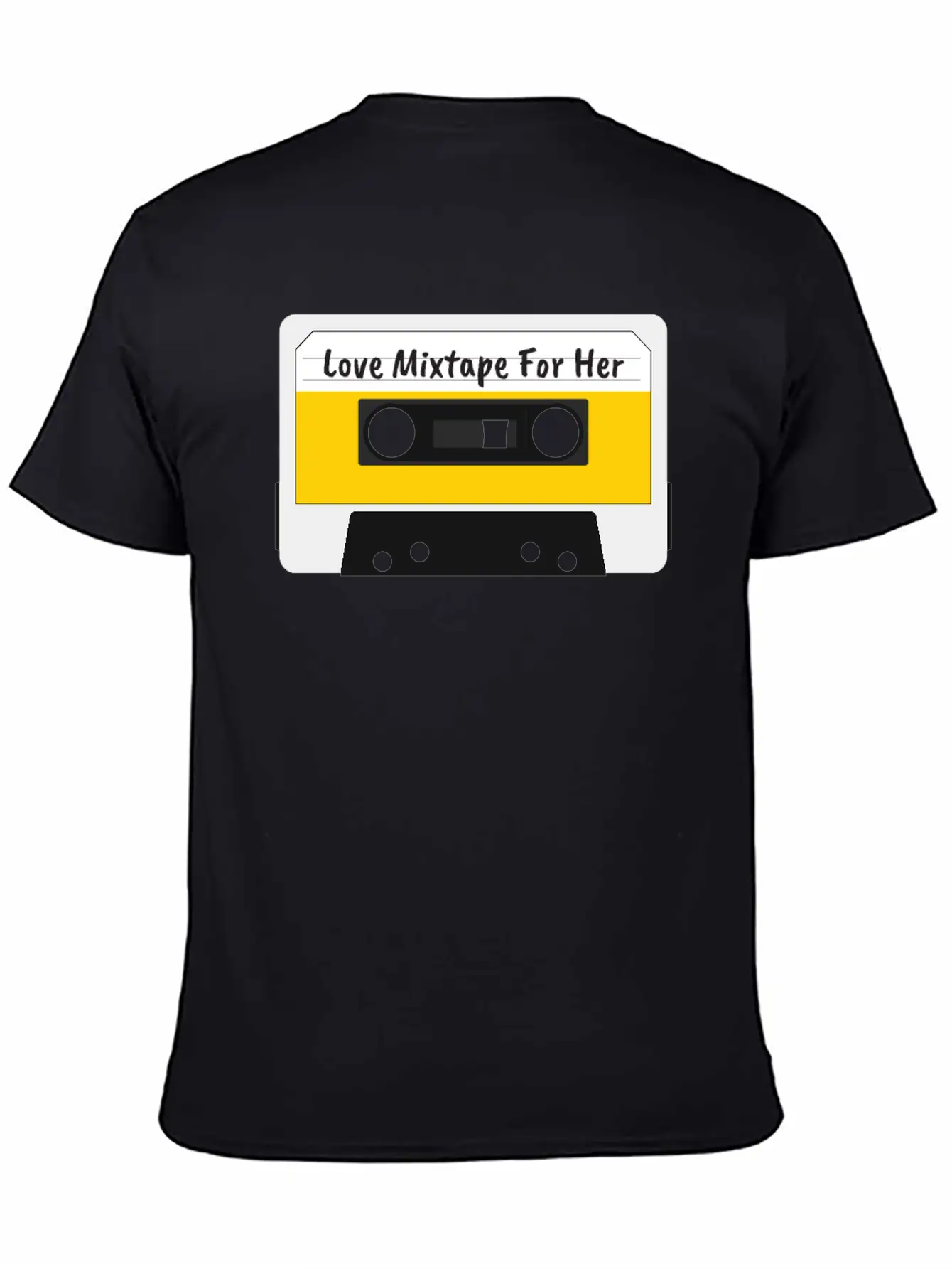 Love Mixtape For Her Cassette Valentines Day Gift Stylish Everyday T-Shirt – Unisex Basic Cotton Tee