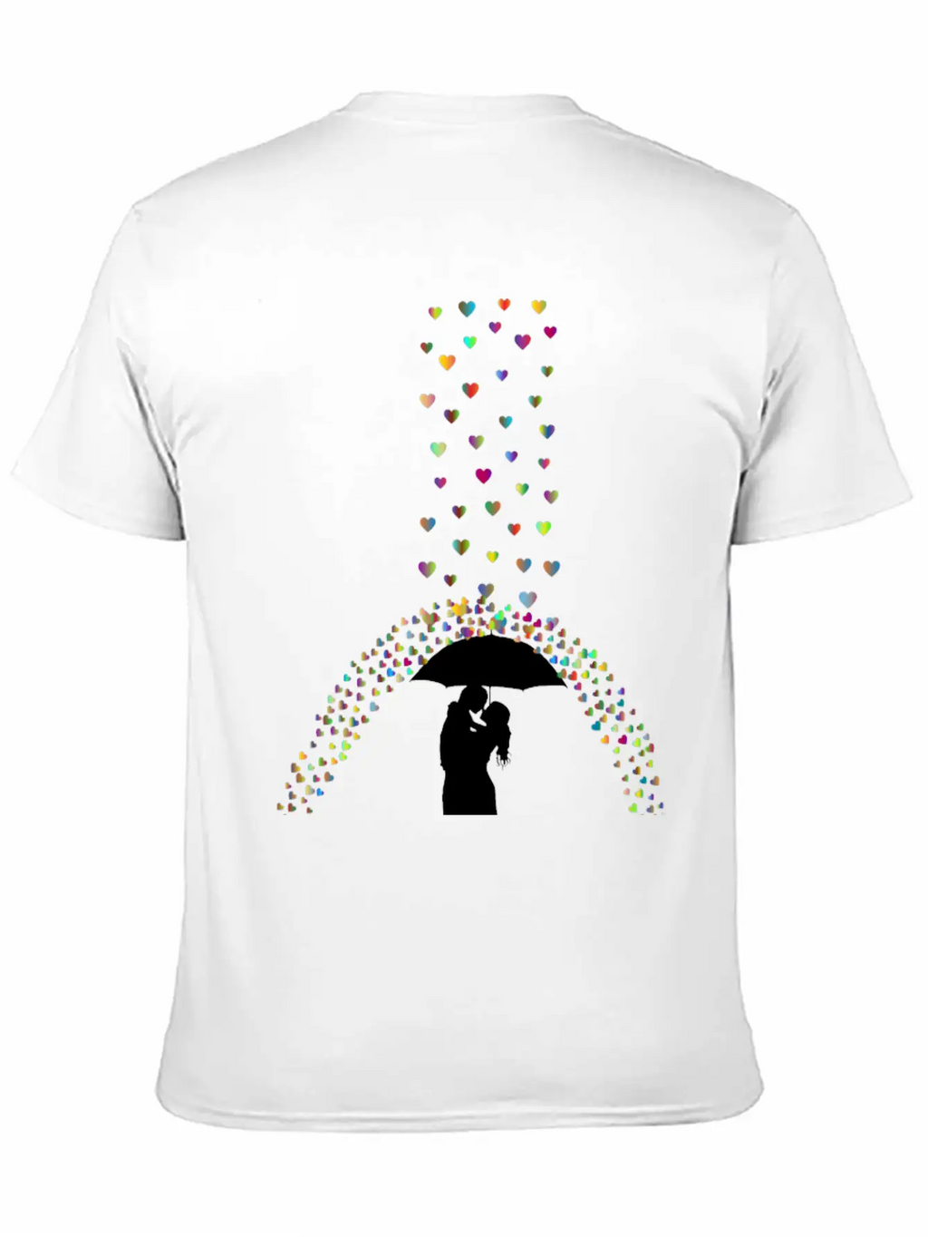 Love Rain Polyprismatic Breathable Soft Cotton T-Shirt – Timeless Casual Look