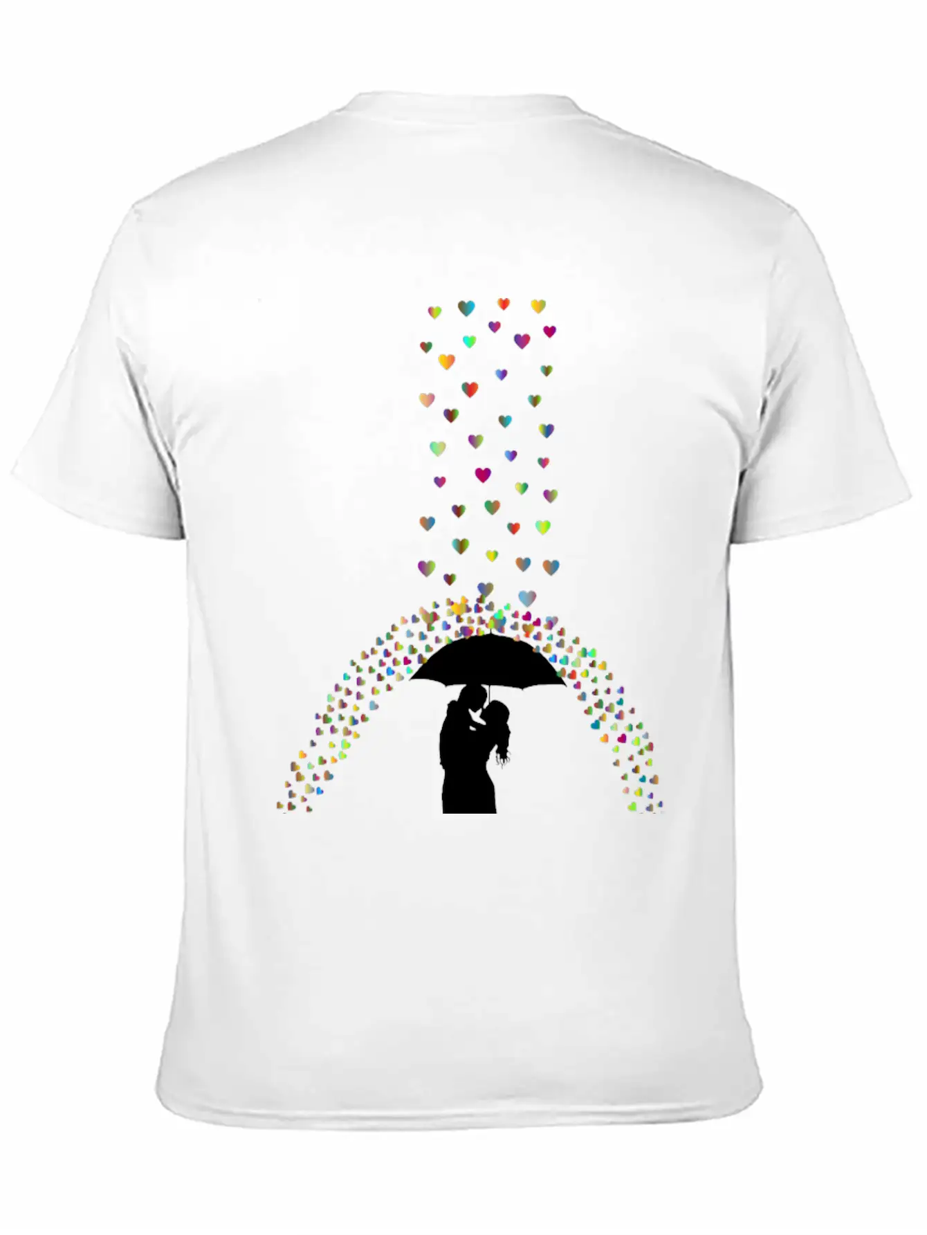 Love Rain Polyprismatic Breathable Soft Cotton T-Shirt – Timeless Casual Look
