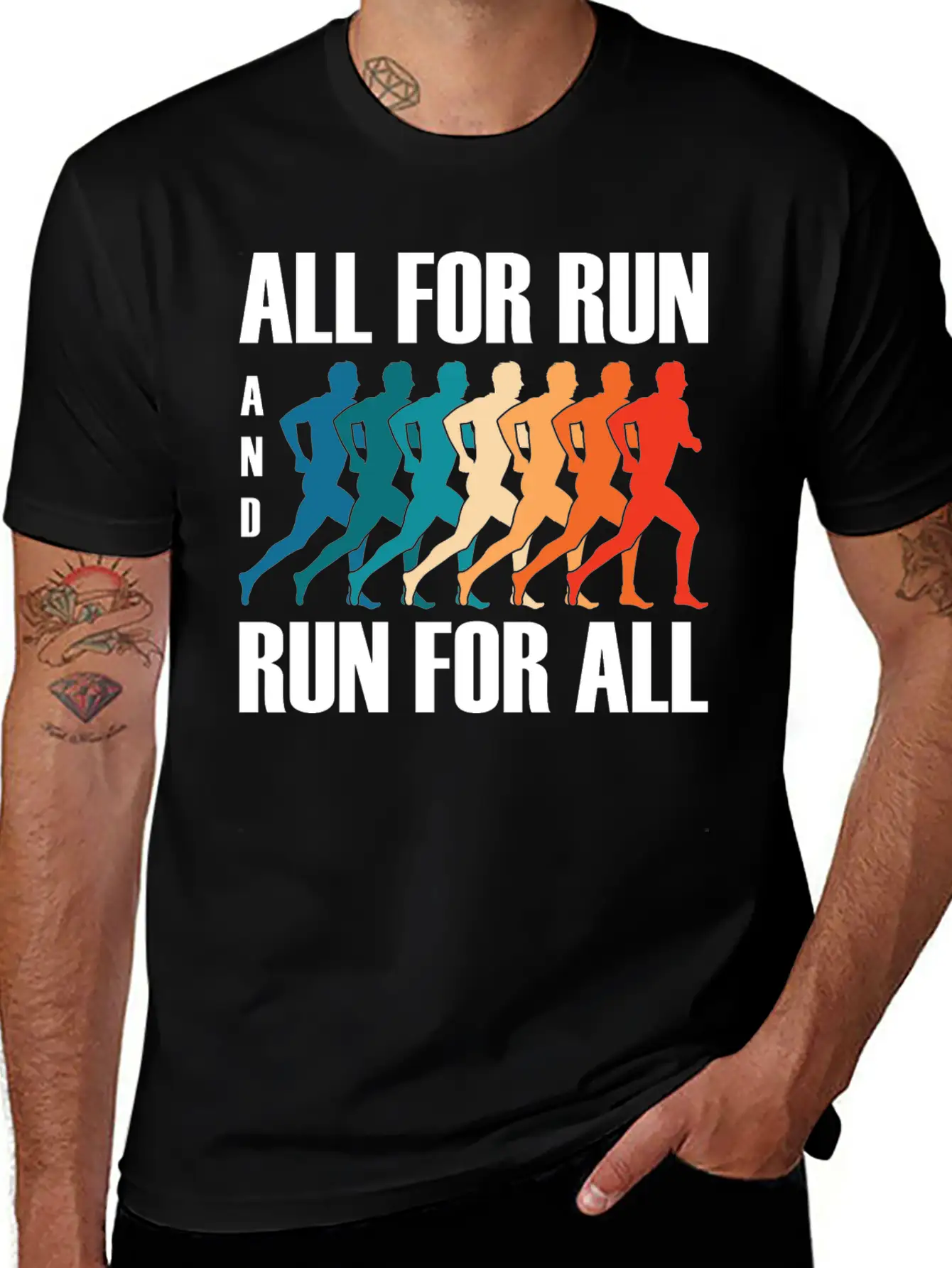 Love Running Quote - Motivational Running Classic Fit Graphic Tee For Daily Comfort – Unisex Cotton Shirt