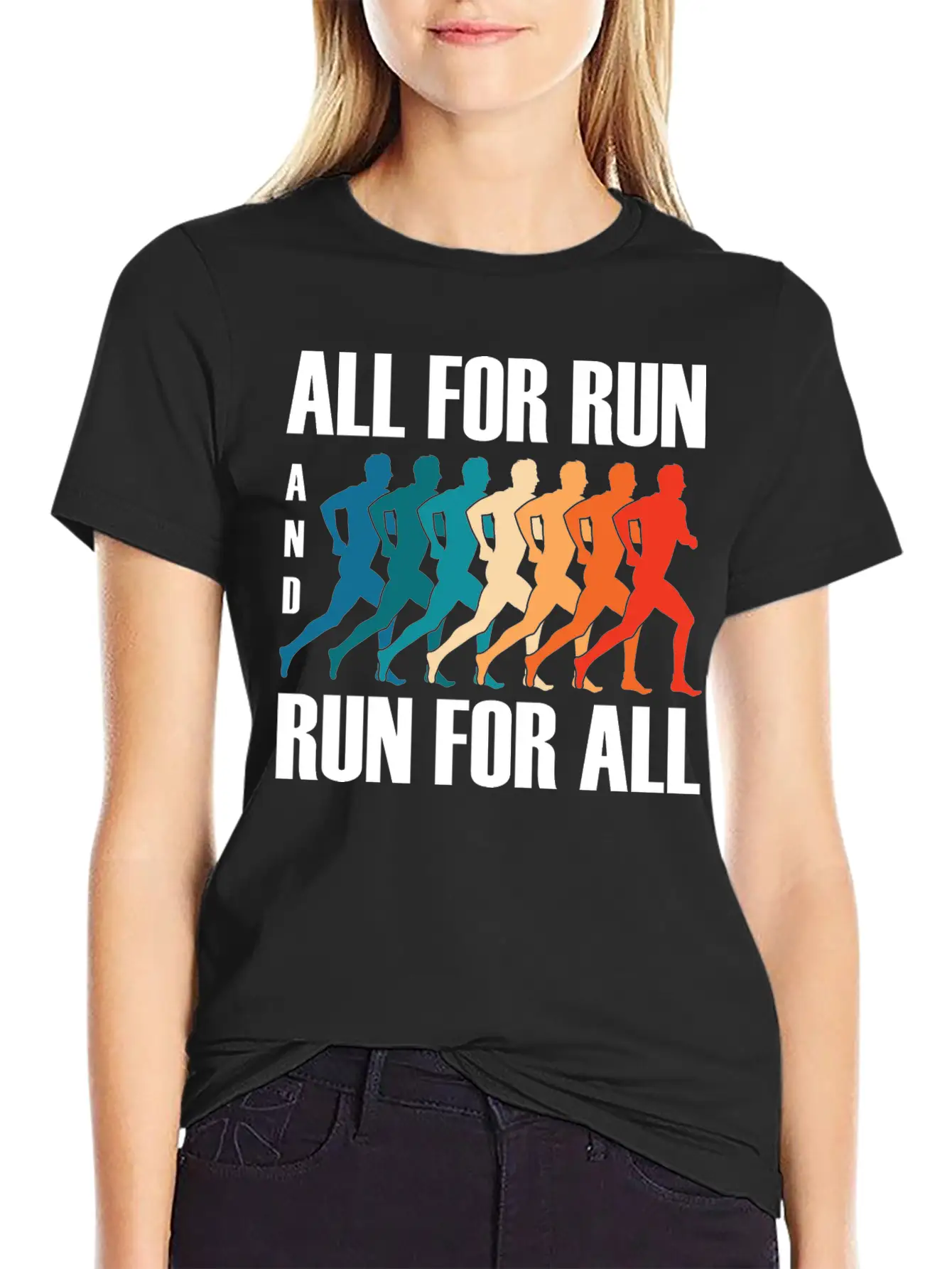 Love Running Quote - Motivational Running Classic Fit Graphic Tee For Daily Comfort – Unisex Cotton Shirt