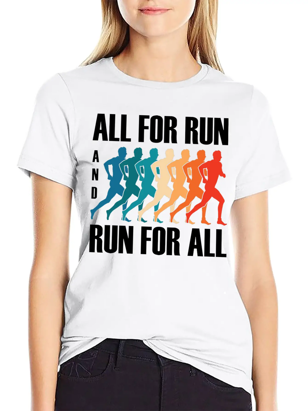 Love Running Quote - Motivational Running Classic Fit Graphic Tee For Daily Comfort – Unisex Cotton Shirt