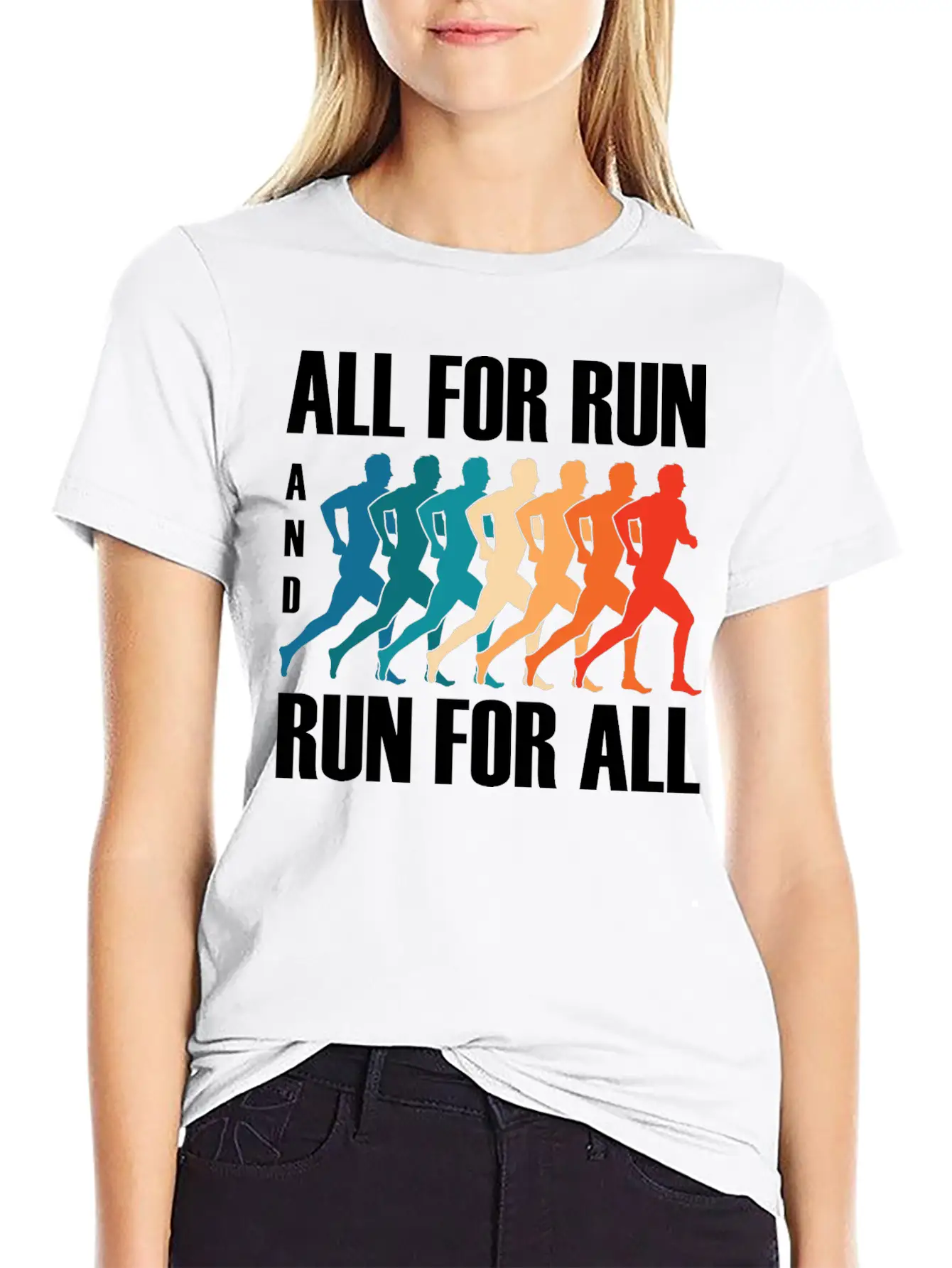 Love Running Quote - Motivational Running Classic Fit Graphic Tee For Daily Comfort – Unisex Cotton Shirt