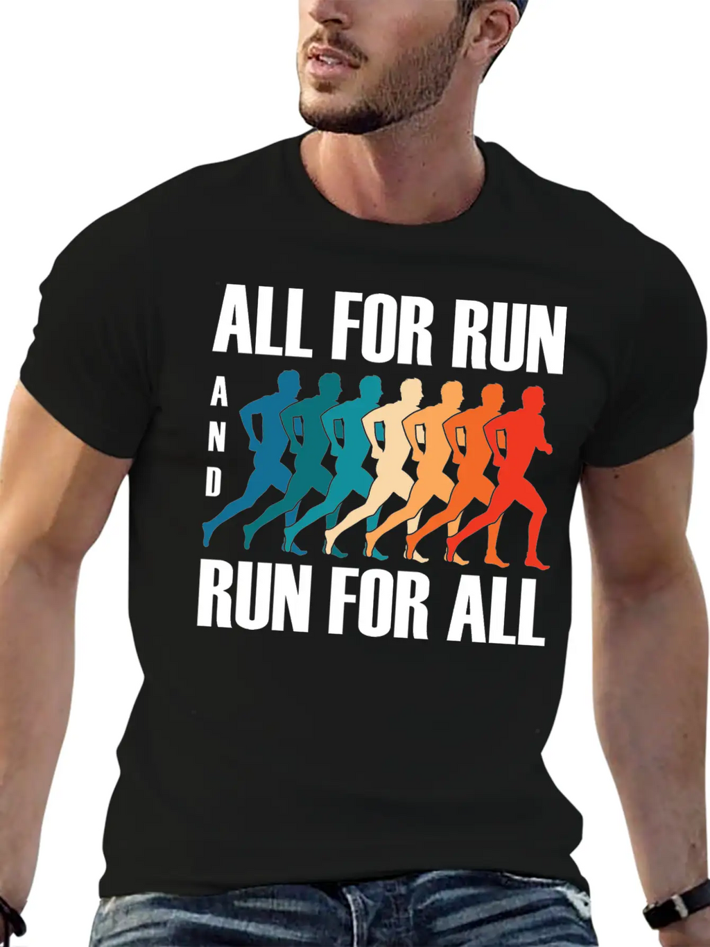 Love Running Quote - Motivational Running Classic Fit Graphic Tee For Daily Comfort – Unisex Cotton Shirt