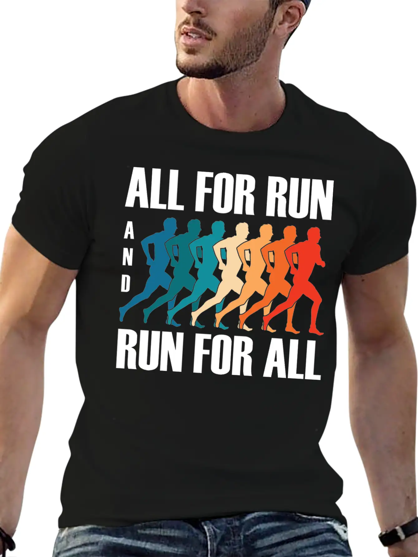 Love Running Quote - Motivational Running Classic Fit Graphic Tee For Daily Comfort – Unisex Cotton Shirt