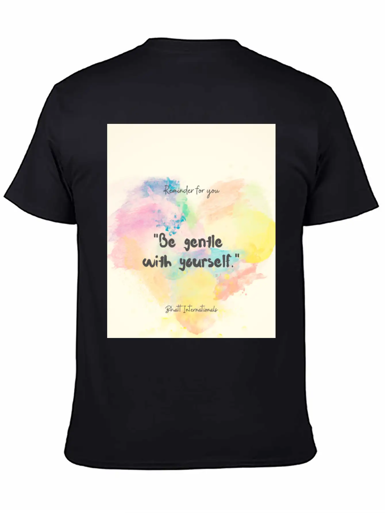 Love Your Self Design Unisex Casual T-Shirt – Clean Design For Daily Comfort