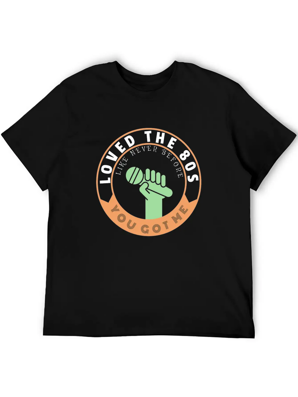 Loved The 80s Music Unisex Casual T-Shirt – Clean Design For Daily Comfort