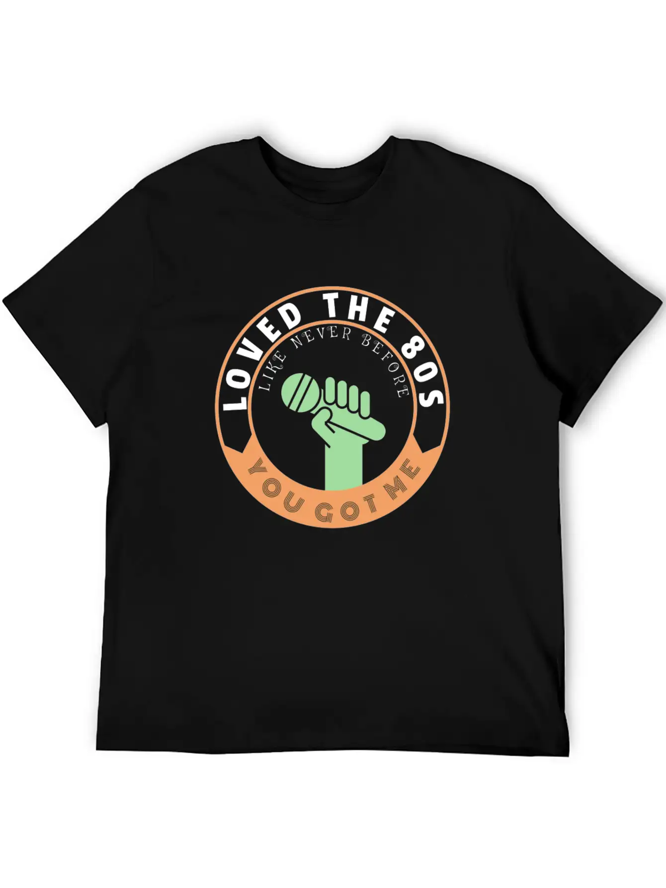 Loved The 80s Music Unisex Casual T-Shirt – Clean Design For Daily Comfort