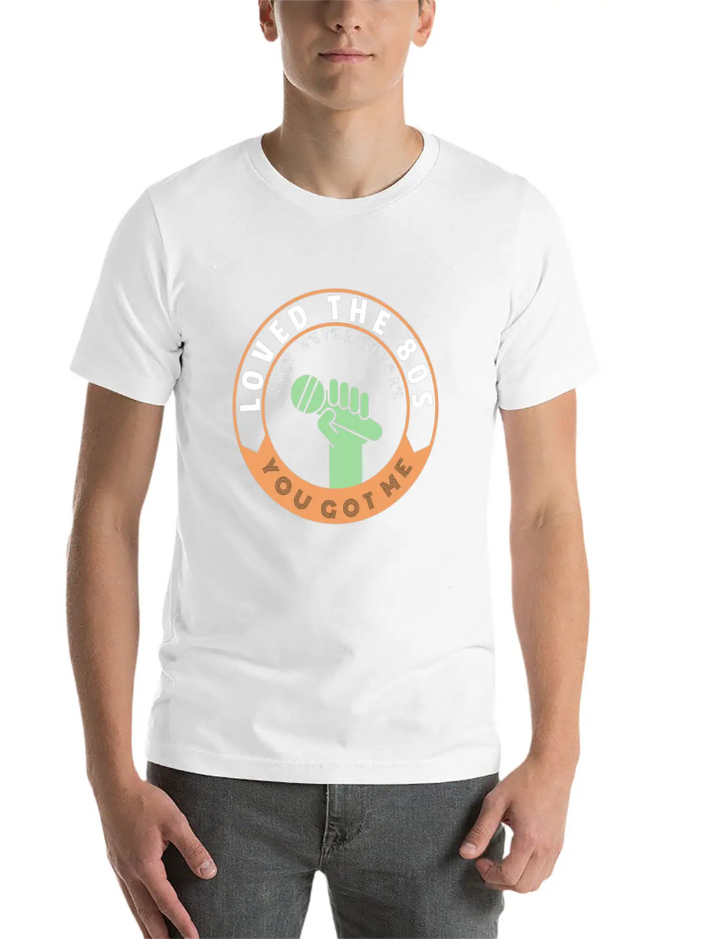 Loved The 80s Music Unisex Casual T-Shirt – Clean Design For Daily Comfort