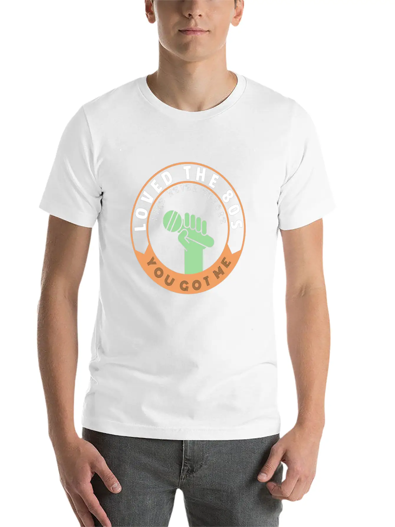 Loved The 80s Music Unisex Casual T-Shirt – Clean Design For Daily Comfort