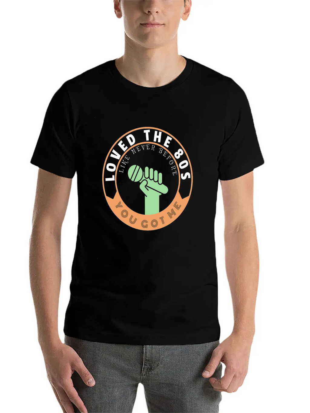 Loved The 80s Music Unisex Casual T-Shirt – Clean Design For Daily Comfort