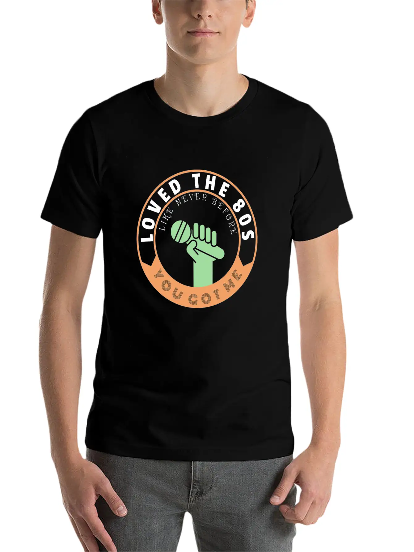 Loved The 80s Music Unisex Casual T-Shirt – Clean Design For Daily Comfort