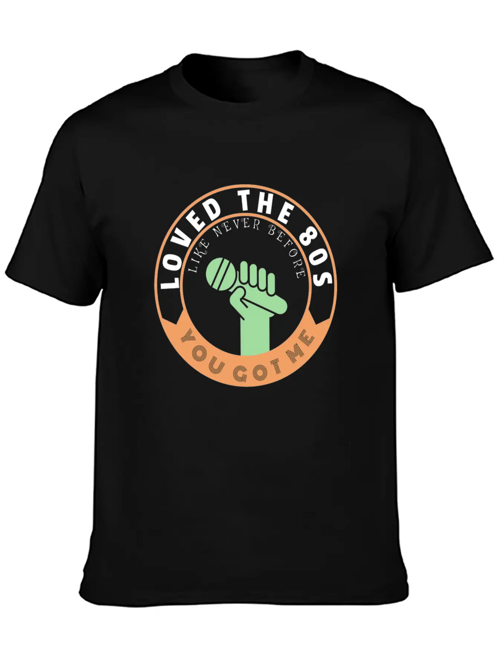 Loved The 80s Music Unisex Casual T-Shirt – Clean Design For Daily Comfort