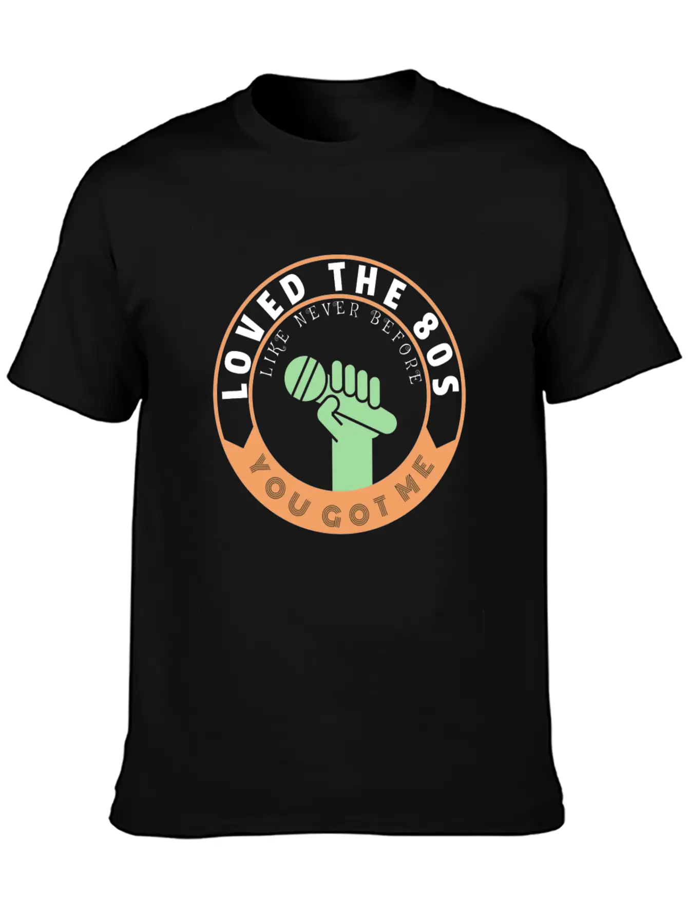 Loved The 80s Music Unisex Casual T-Shirt – Clean Design For Daily Comfort