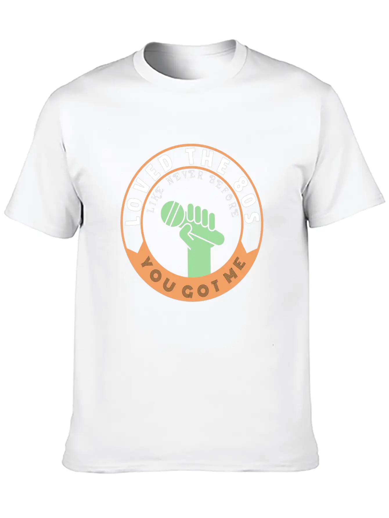 Loved The 80s Music Unisex Casual T-Shirt – Clean Design For Daily Comfort