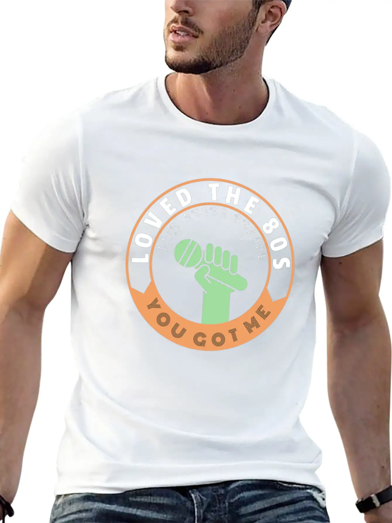 Loved The 80s Music Unisex Casual T-Shirt – Clean Design For Daily Comfort